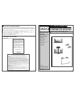 JADO Borma 014 132 Series Installation Instructions preview