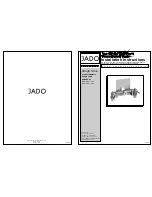 Preview for 3 page of JADO Borma 814 802 Series Installation Instructions