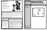 Preview for 1 page of JADO Glance 831/003 Series Installation Instructions