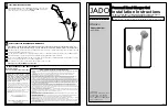 JADO Glance 831/999 Series Installation Instructions preview