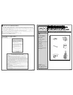 Preview for 1 page of JADO IQ 032 010 Series Installation Instructions