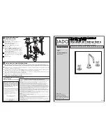 Preview for 1 page of JADO IQ 823 303 Series Installation Instructions