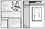 JADO IQ 832 870 Series Installation Instructions предпросмотр