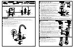 Предварительный просмотр 2 страницы JADO New Haven 826/003/ Series Installation Instructions