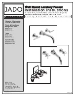 Preview for 1 page of JADO New Haven 826/431 Series Installation Instructions