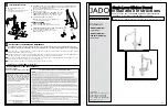 Предварительный просмотр 1 страницы JADO Victorian 850 800 Installation Instructions