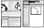 JADO Victorian 850/850 Series Installation Instructions preview