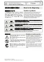 Предварительный просмотр 2 страницы JAE CT150-19-KN01-16 Operation Manual