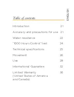 Preview for 1 page of Jaeger-leCoultre 381 User Manual