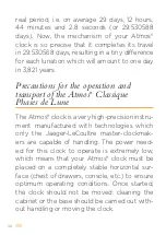 Preview for 8 page of Jaeger-leCoultre CLASSIC MOON Manual