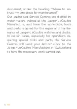 Preview for 32 page of Jaeger-leCoultre CLASSIC MOON Manual