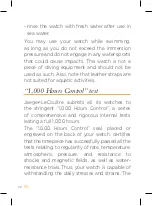 Preview for 7 page of Jaeger-leCoultre Polaris Geographic WT Manual