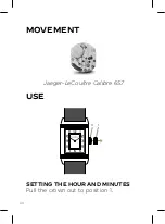 Preview for 30 page of Jaeger-leCoultre Q2542540 Instructions For Use Manual