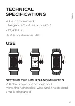 Preview for 9 page of Jaeger-leCoultre REVERSO ONE MONOFACE Manual