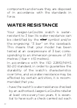 Preview for 4 page of Jaeger-leCoultre REVERSO ONE Manual