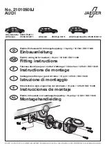 Jaeger 21010508J Fitting Instructions Manual preview