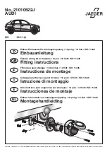 Preview for 1 page of Jaeger 21010522J Fitting Instructions Manual