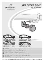 Предварительный просмотр 1 страницы Jaeger 21040545 Fitting Instructions Manual