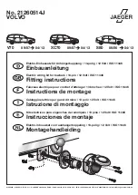 Jaeger 21260514J Fitting Instructions Manual preview