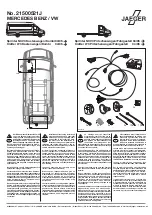 Предварительный просмотр 1 страницы Jaeger 21500521J Installation Manual