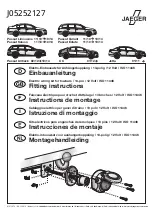 Jaeger J05252127 Fitting Instructions Manual preview