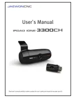 JAEWONCNC IROAD IONE-3300CH User Manual preview