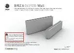 Jaga BRIZA 041 Wall Mounting Instructions preview