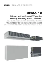 Preview for 1 page of Jaga BRIZA 12 Installation Instructions Manual