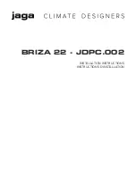 Jaga BRIZA 22 -JDPC.002 Installation Instructions Manual preview