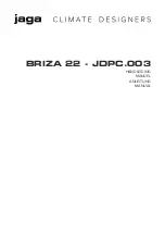 Preview for 1 page of Jaga Briza 22 Manual