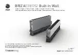 Preview for 1 page of Jaga BRIZA038 Mounting Instructions