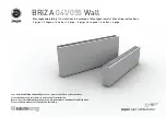 Preview for 1 page of Jaga BRIZA041 Wall Mounting Instructions