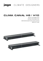 Jaga Clima Canal H8 Installation Instructions Manual preview