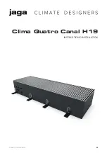 Preview for 29 page of Jaga Clima Quatro Canal H19 Installation Instructions Manual