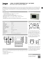 Jaga JRT-200 Installation, Settings & Use preview