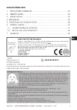 Preview for 21 page of Jaga MINI FREESTANDING HYBRID Installation And Operation Manual