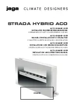 Jaga STRADA HYBRID ACO Installation And Operation Manual preview