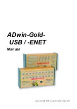 Предварительный просмотр 1 страницы Jäger ADwin-Gold-ENET Manual