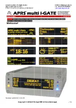 Preview for 12 page of Jäger APRS I-GATE Operator'S Manual