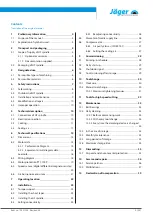 Preview for 3 page of Jäger S33-M110.01 S26 Manual