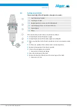 Preview for 25 page of Jäger S33-M110.01 S26 Manual