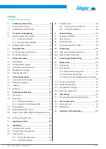 Preview for 3 page of Jäger Z100-M635.03 S11 Manual