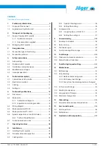 Preview for 3 page of Jäger Z100-M636.03 S5V Manual