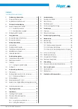 Preview for 3 page of Jäger Z33-M060.03 K2 Manual