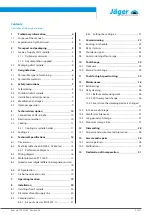 Preview for 3 page of Jäger Z42-M160.18 S3A Manual