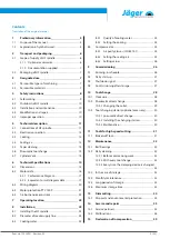 Preview for 3 page of Jäger Z62-D360.95 S3 Manual