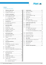 Preview for 3 page of Jäger Z62-M260.01 S5 Manual