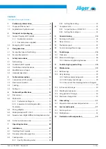 Preview for 3 page of Jäger Z62-M445.01 S5 Manual