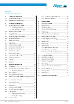 Preview for 3 page of Jäger Z62-M460.02 S21 Manual