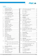 Preview for 3 page of Jäger Z80-H536.08 S8RW3 Manual